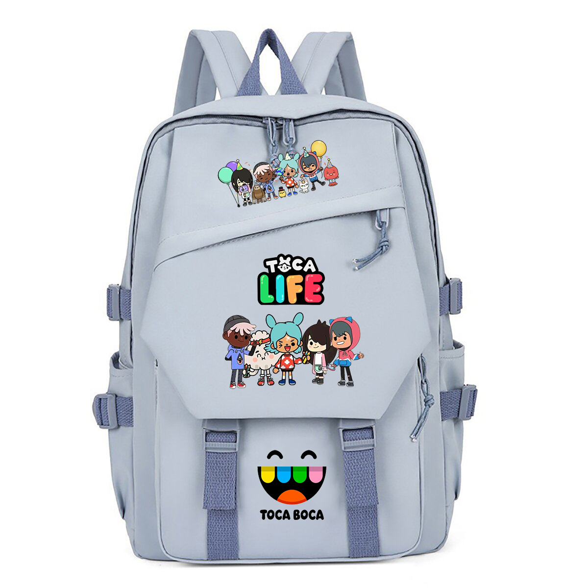 Toca Life World Print Backpack - Korean Girls Lifestyle review and price