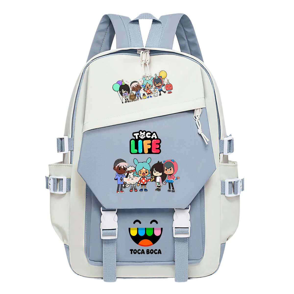 Toca Life World Print Backpack - Korean Girls Lifestyle review and price